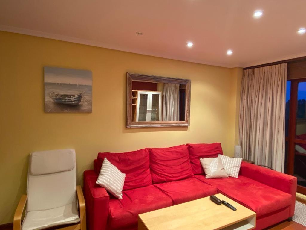 Apartamento En Complejo Residencial Rovacias Comillas Bagian luar foto
